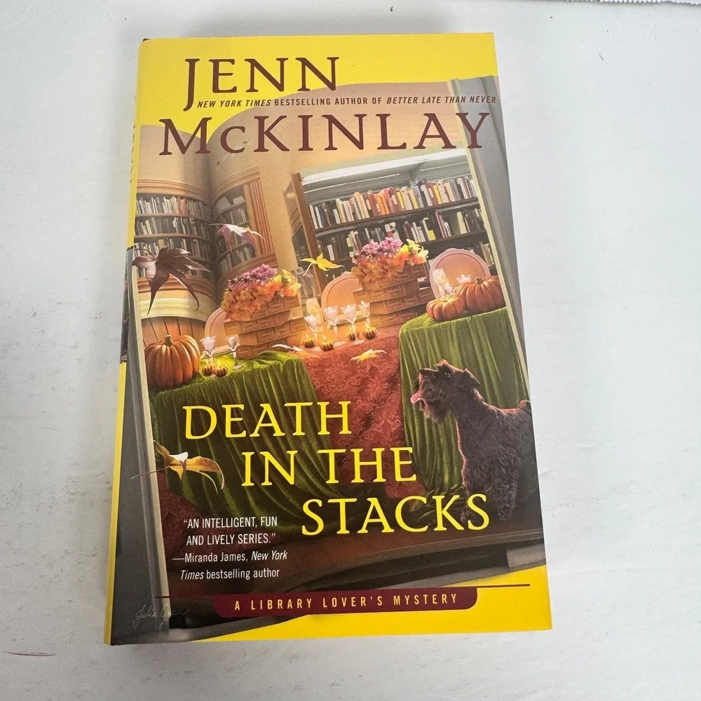 Jenn McKinlay Library Lover's Mystery 4 Hardcover Book Lot First Editions‎